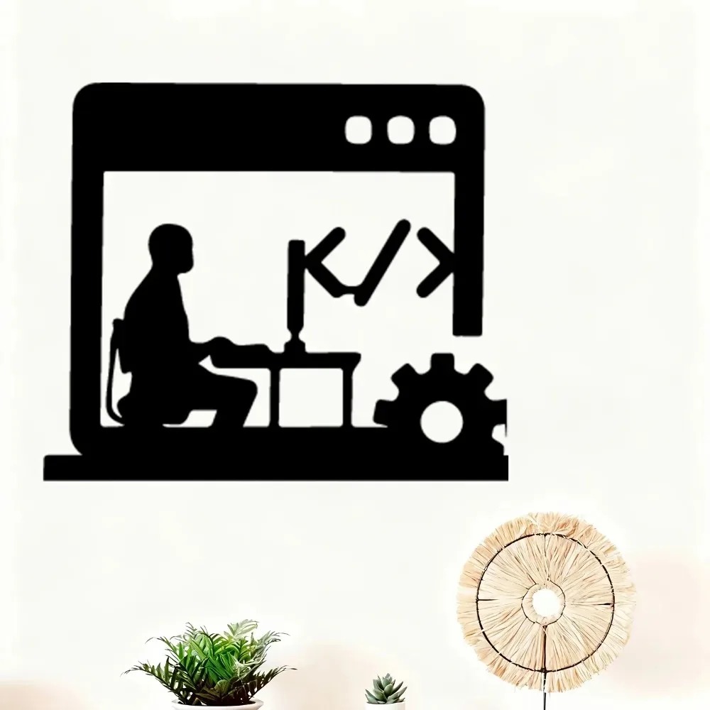 Office Tech Software - Software Developer Wall Art, Aluminum Metal