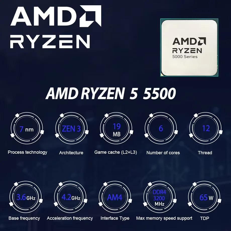 R5 5500 AMD Ryzen 5 5500 Proce - Amd Cpu Ryzen 5 review and price