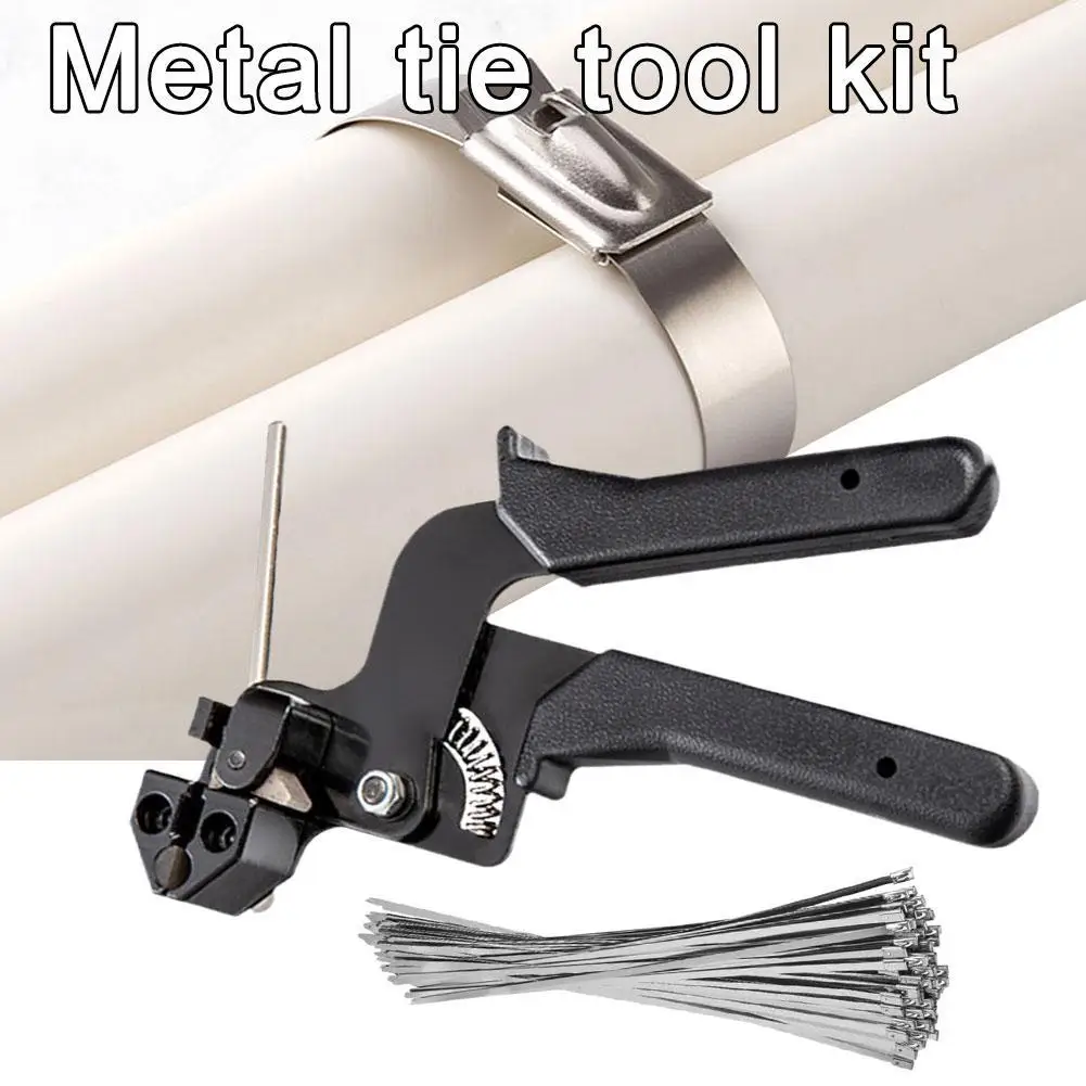 Metal Tie Wrap Gun Kit Cable T - Tape Gun Dispenser review and price