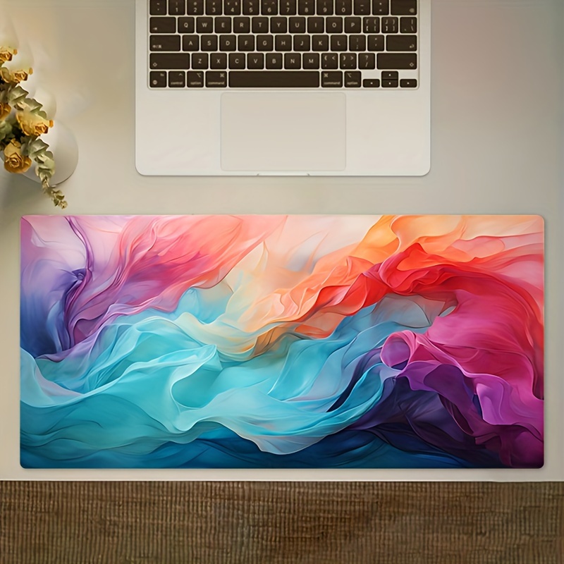 Large Abstract Color Mouse Pad - Office Tech Desk review and price