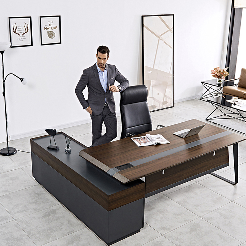 Modern Luxury Wooden Office De - Office Tech Desk review and price