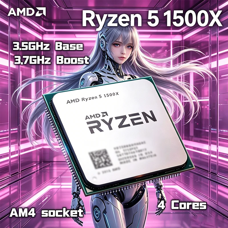 AMD Ryzen 5 1500X AMD R 5 1500 - Amd Cpu Ryzen 5 review and price