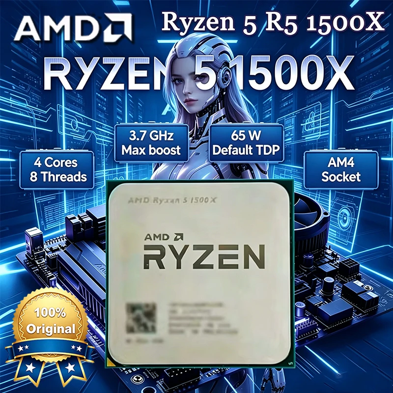 AMD Ryzen 5 1500X AMD R 5 1500 - Amd Cpu Ryzen 5 review and price