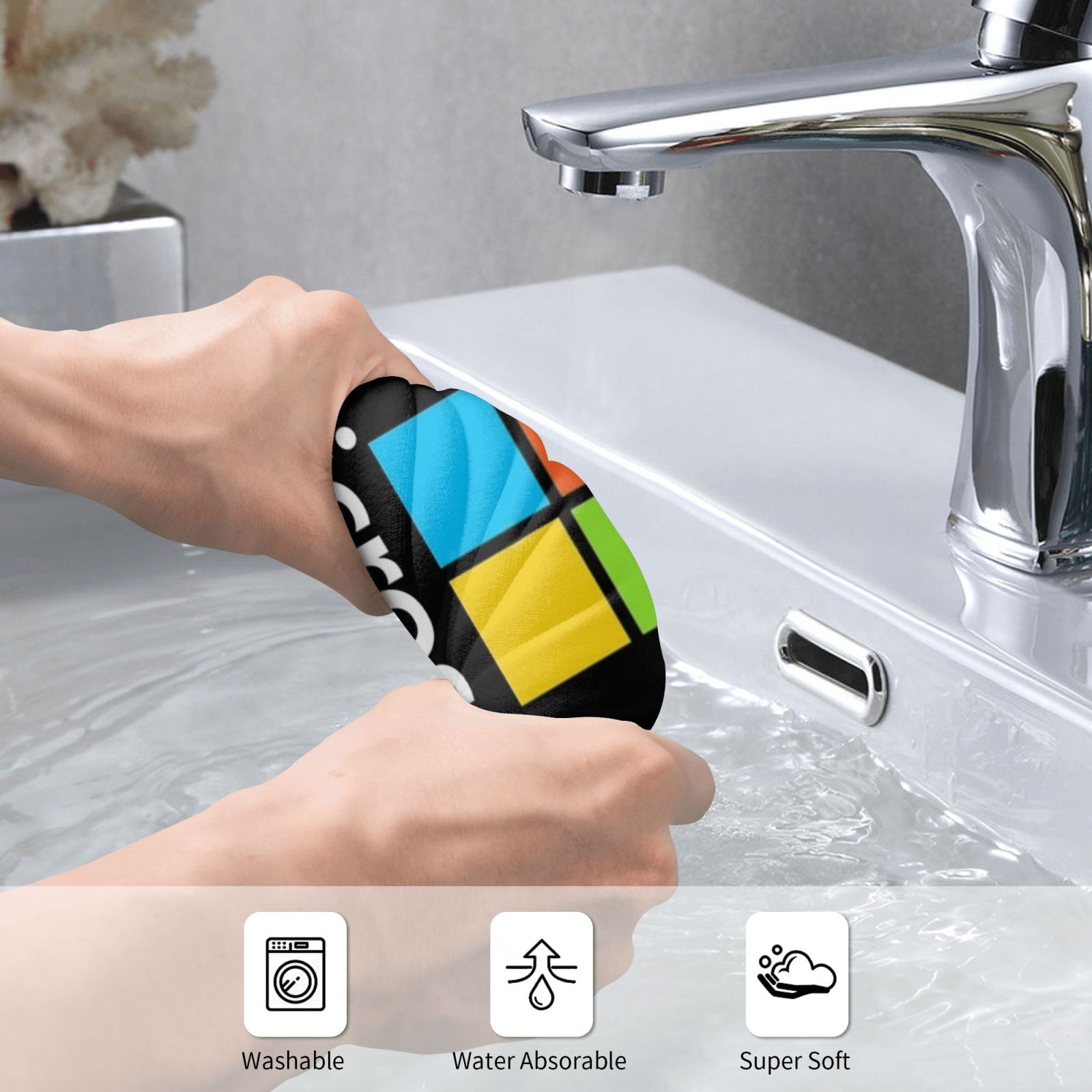 Microsoft Type Bath Towel Beac - Office Tech Typing review and price