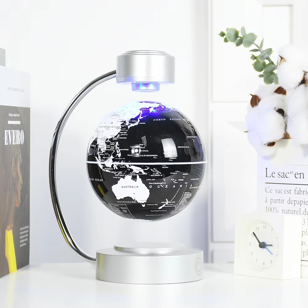 Magnetic Levitation Globe with - Office Tech Desk review and price