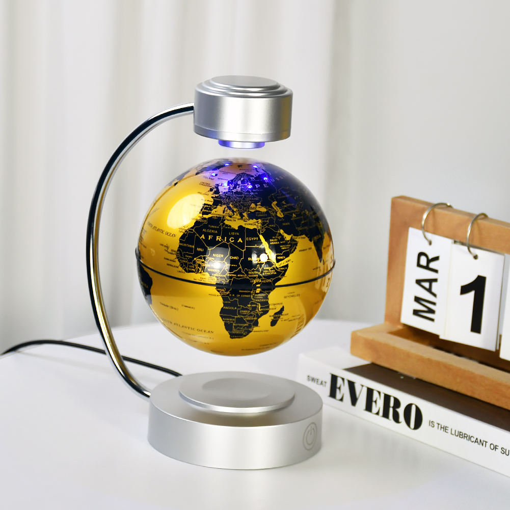 Magnetic Levitation Globe with - Office Tech Desk review and price