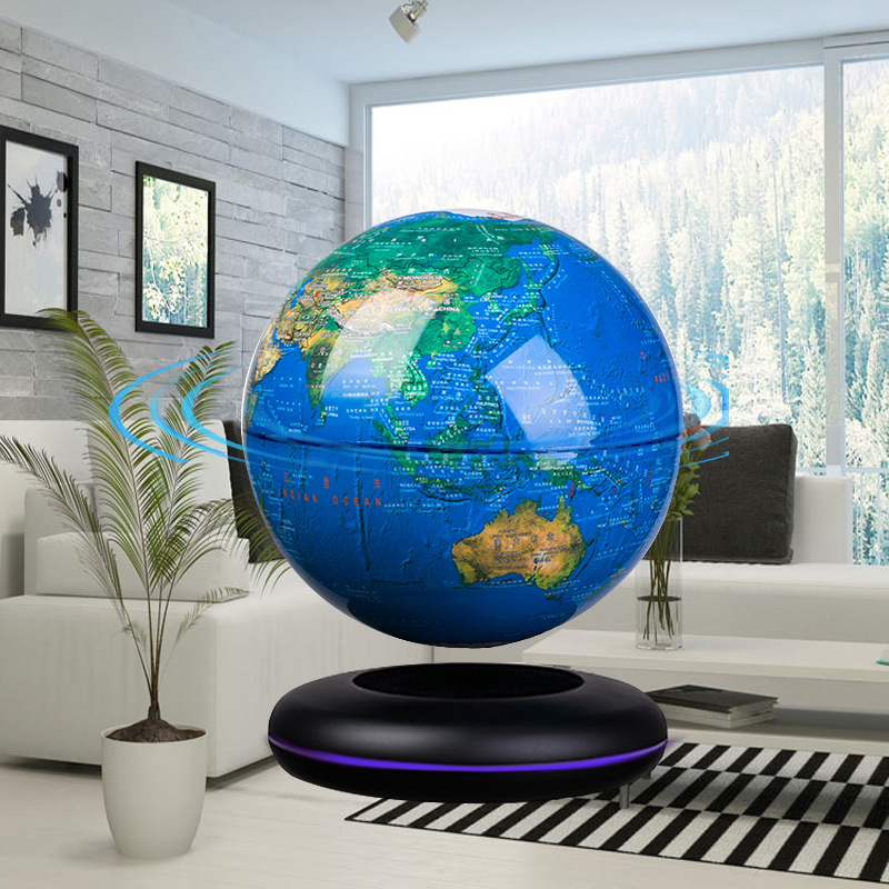 Magnetic Levitation Globe 8 In - Office Tech Desk review and price
