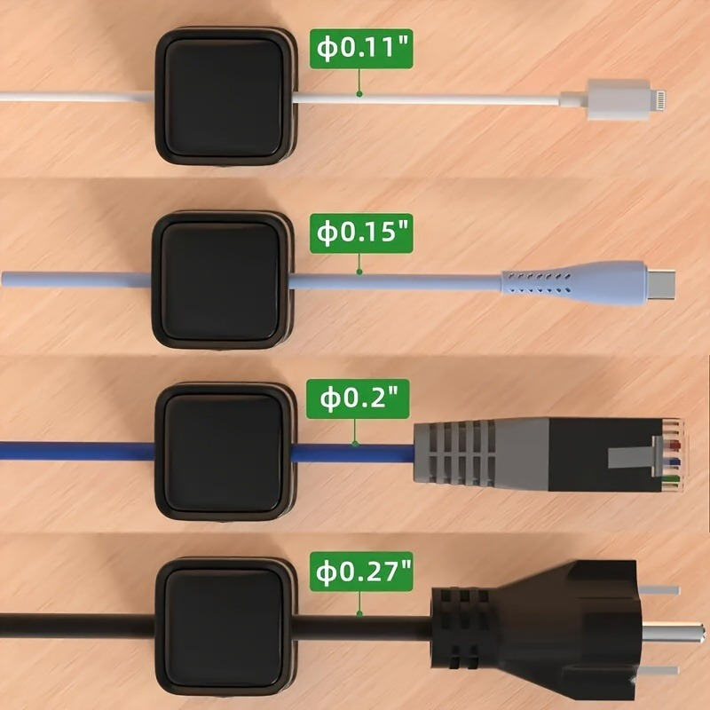 12-Pack Cable Organizers — the - Office Tech Typing review and price