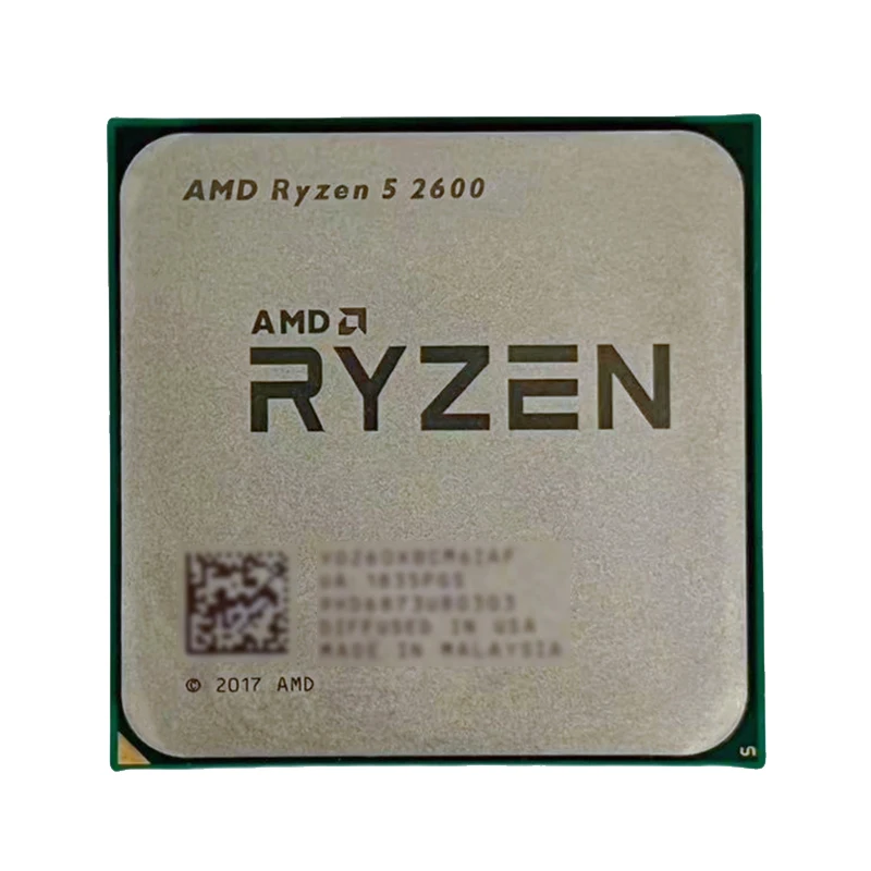 AMD Ryzen 5 2600 Tray CPU 6 Co - Amd Cpu Ryzen 5 review and price